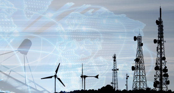 Small wind turbines for power telecommunication systems.